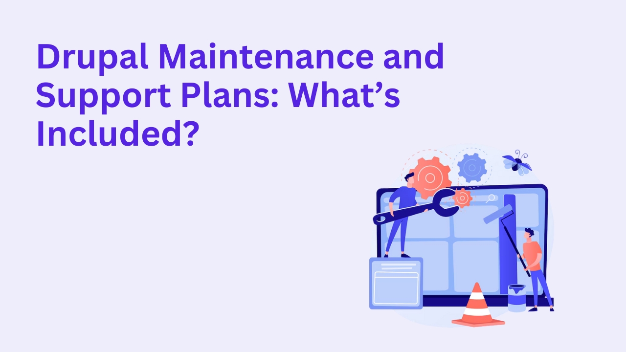 Drupal Maintenance and Support Plans