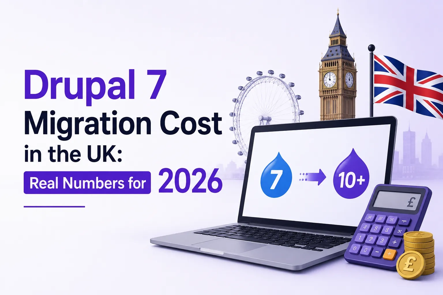 Drupal 7 Migration Cost in the UK: Real Numbers for 2026 