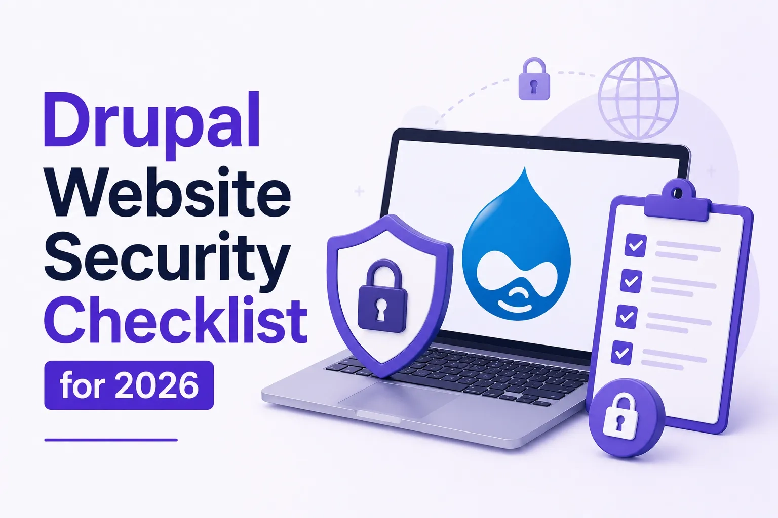 drupal website security checklist 2026